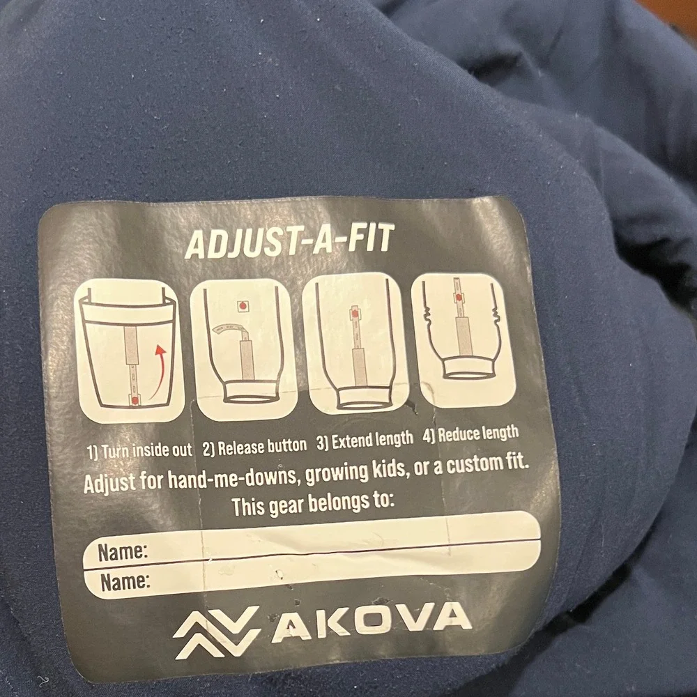 Akova‎ Kids Jacket Coat Navy Blue Full Zip Size 8